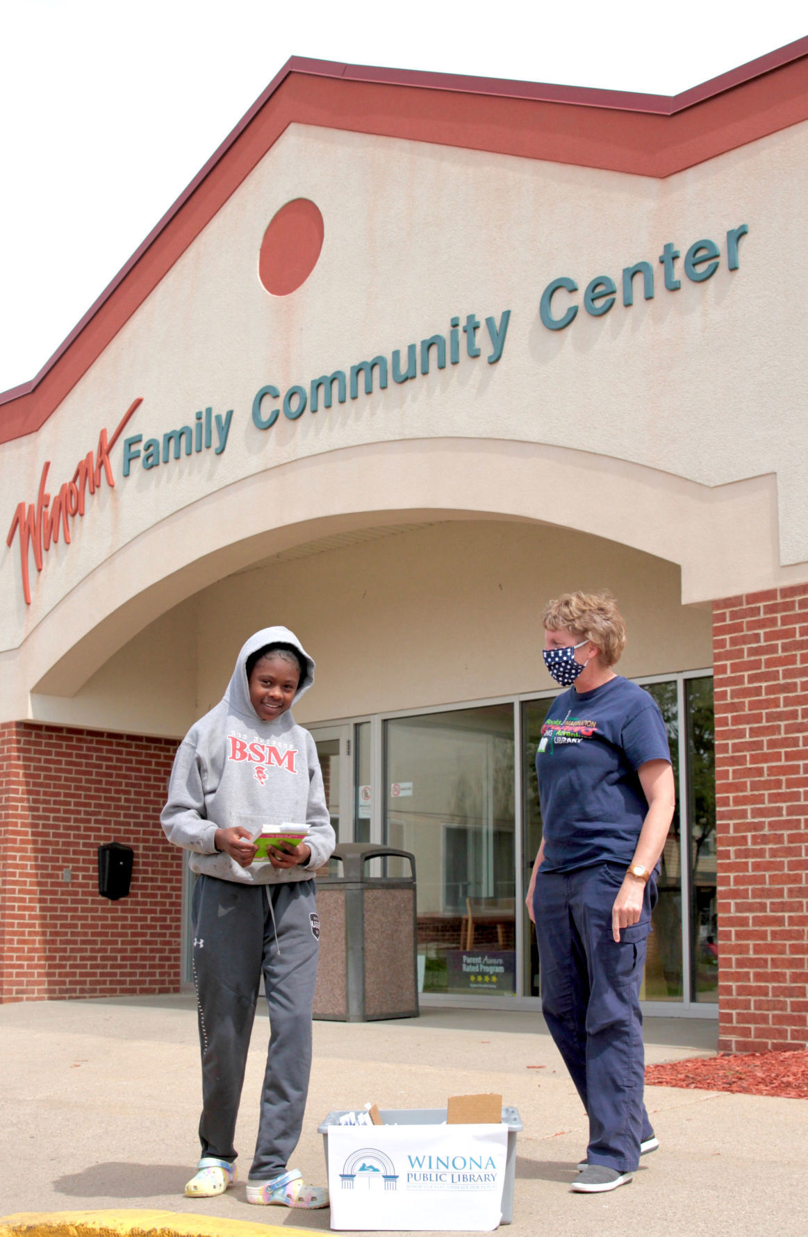 Winona Schools Nutrition Service provide meals for residents
